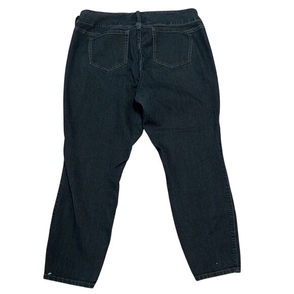 TORRID Dark Wash Stretch Skinny Ankle Jeans Size 16 - Picture 6 of 9